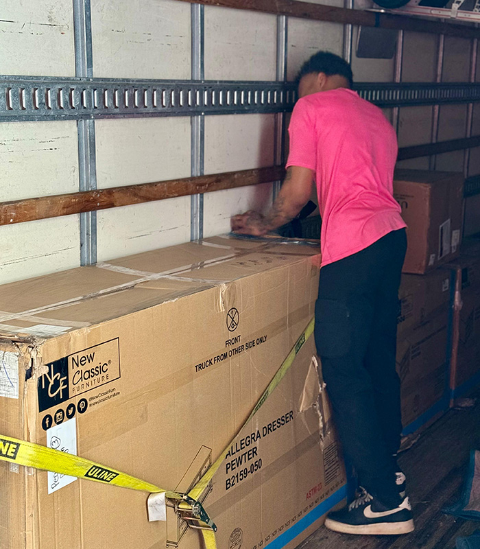 white glove delivery